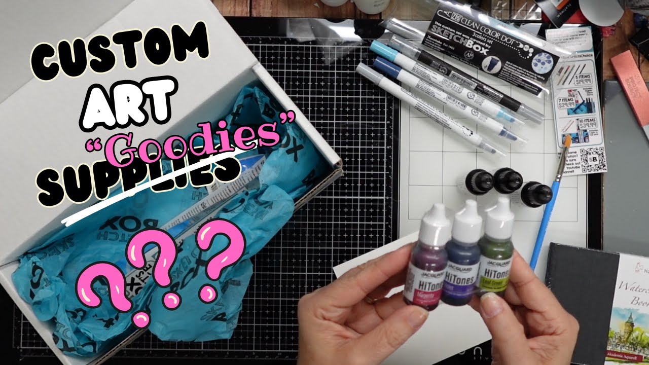 New SketchBox Artist's CHOICE!!! Unboxing & 