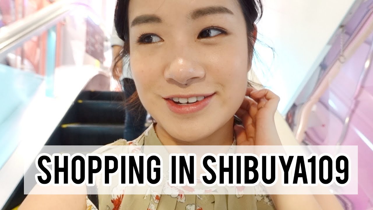 Shopping in Shibuya109... but I don't wear cute clothes anymore T_T