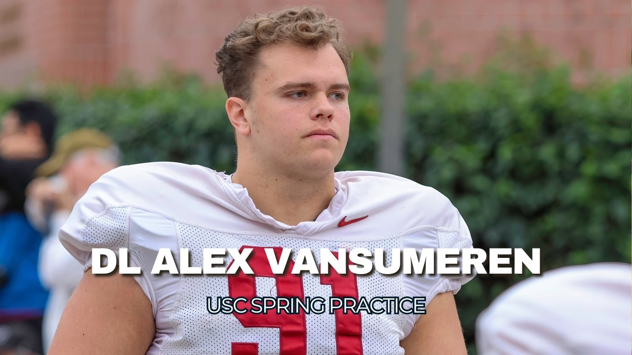 DL Alex VanSumeren talks to the media for the first time since transferring from Michigan State!