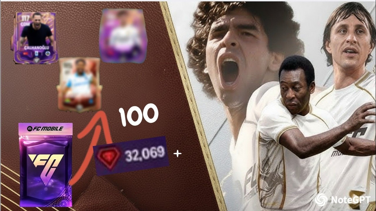 BIG OPENING OF PACKS IN FC MOBILE