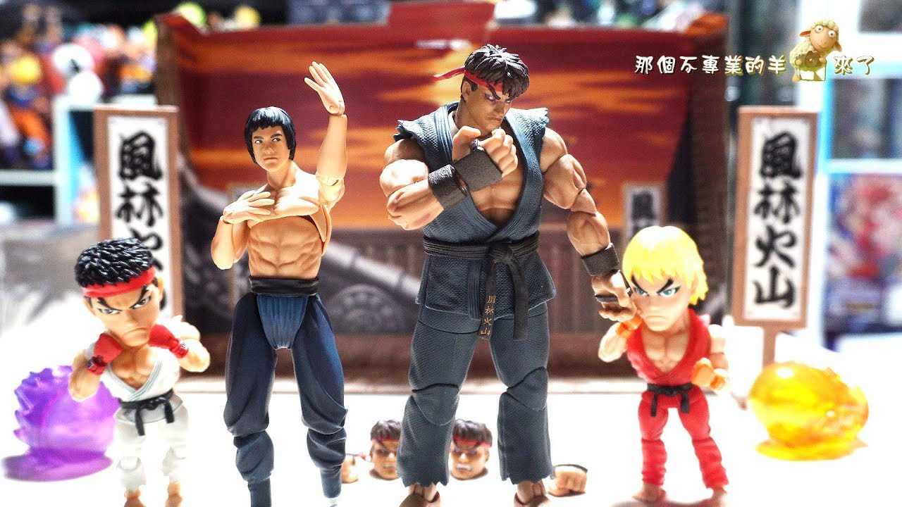 2023 JADA STREET FIGHTER II EVIL RYU 快打旋風6吋殺意隆開箱啦~