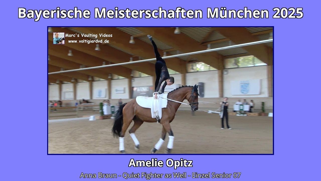 Amelie Opitz - Einzel Senior 07 - Bayerische Meisterschaft München 2025