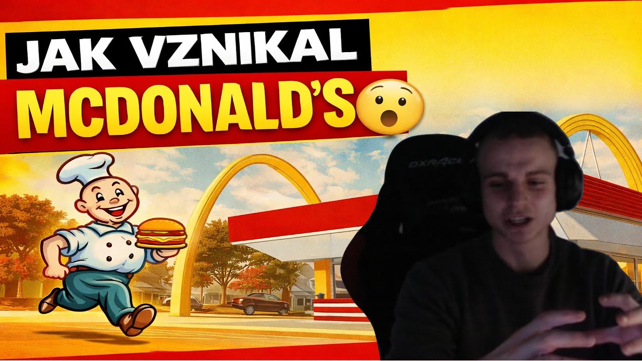 Tak TAKHLE vznikl McDonald’s?! 😱 (TO BYCH NEČEKAL..😱)
