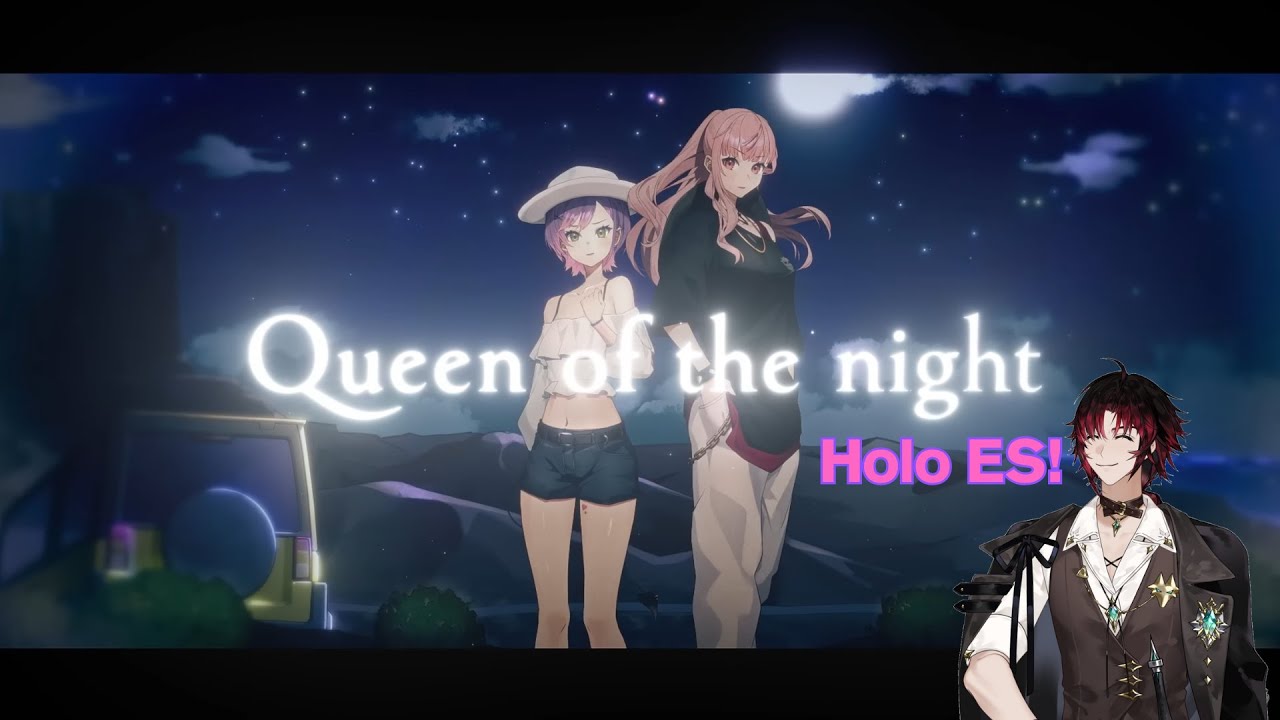 Holo ES!! Vtuber reacts to【Mythmash】Queen of the Night - Mori Calliope x Tokoyami Towa