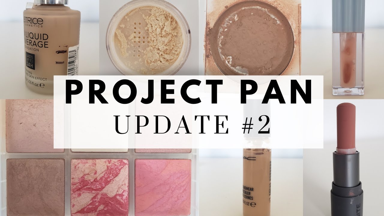 project pan march check-in (BIG update) // project pan check-in #2 // makeup im using up