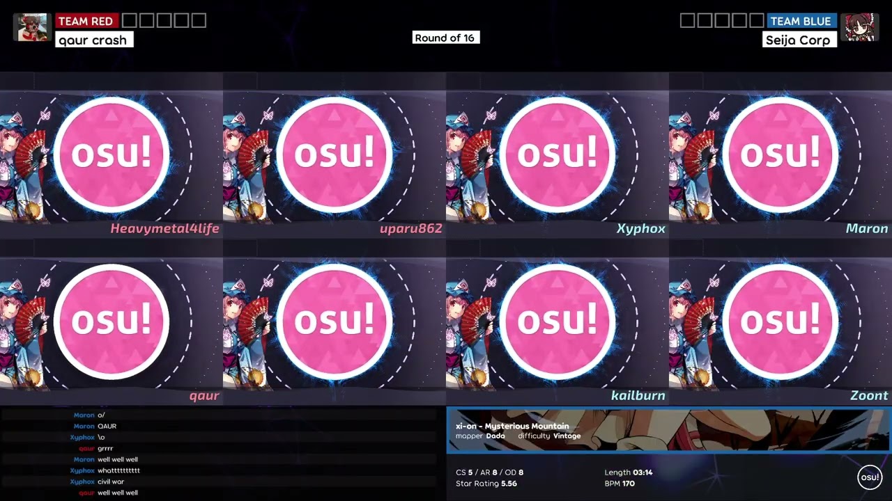 5 Digit Touhou Cup 3 Round of 16: qaur crash vs Seija Corp