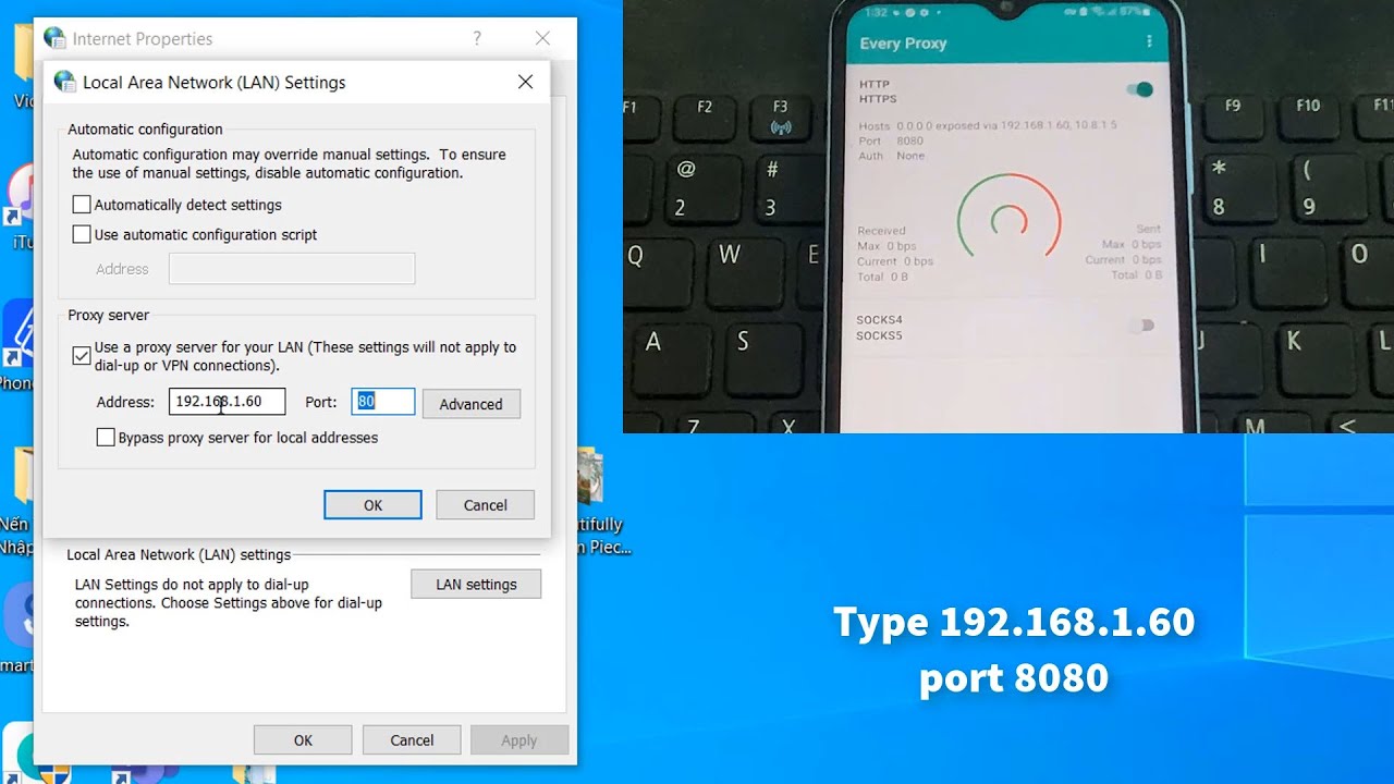 How to Share Android's VPN connection to your PC/Laptop (No Root)