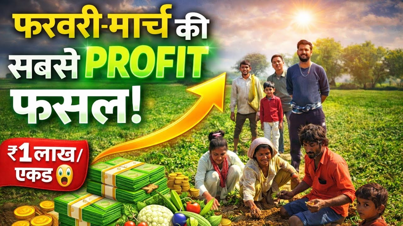 फ़रवरी में किसान को करोड़पति बनाने वाली सब्जियाँ 🤑 | Part – 2 