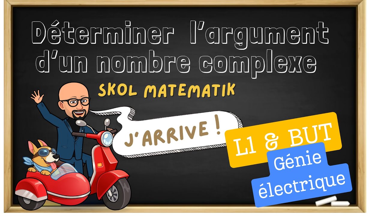CALCUL ARGUMENT D'UN NOMBRE COMPLEXE