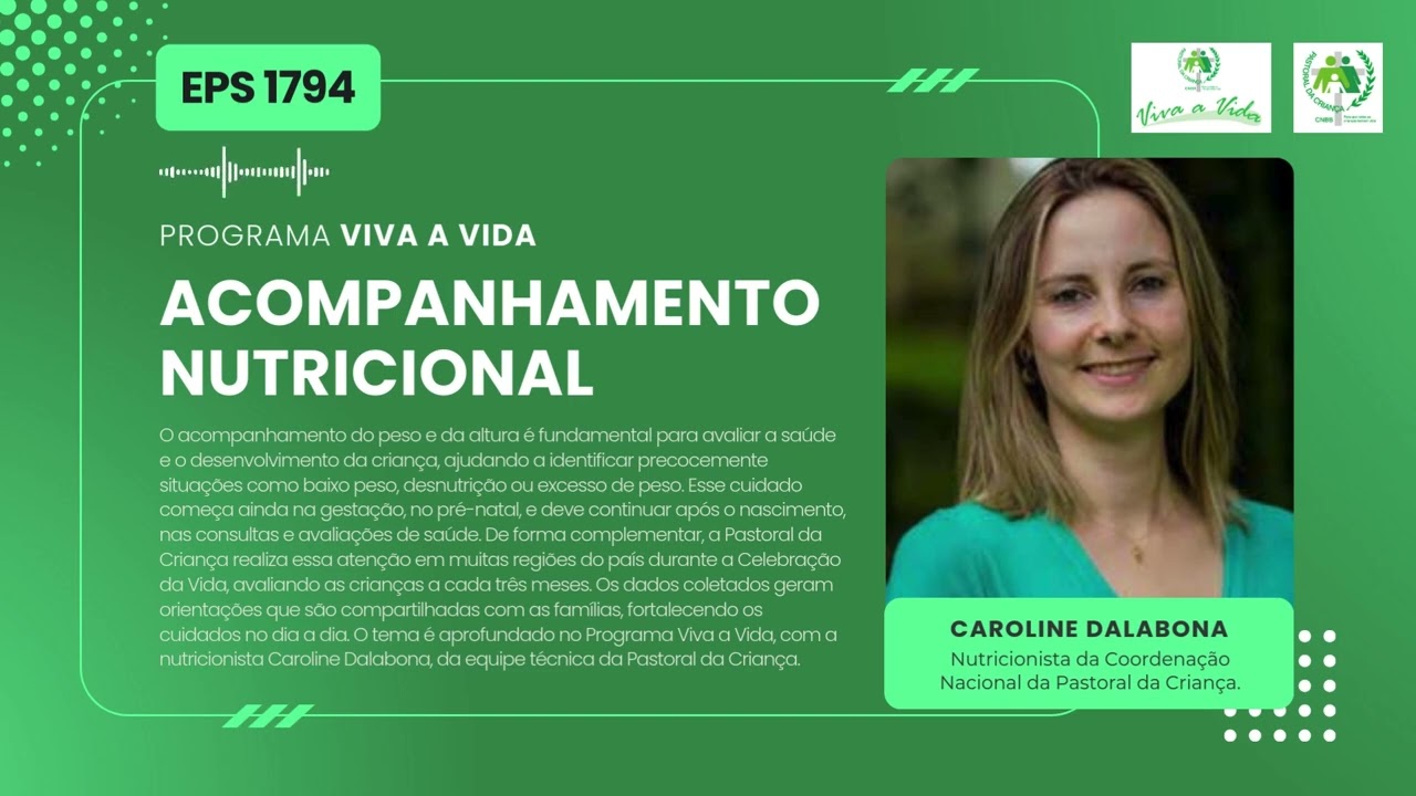 Acompanhamento nutricional - Programa Viva a Vida