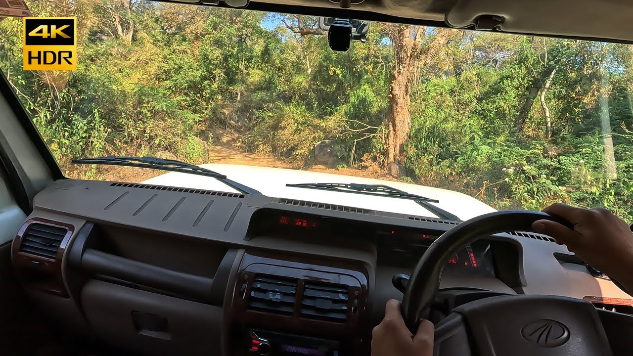 4K | India Adventure Road Trip | Mountain Temple | Bolero POV | Hidden Place India |