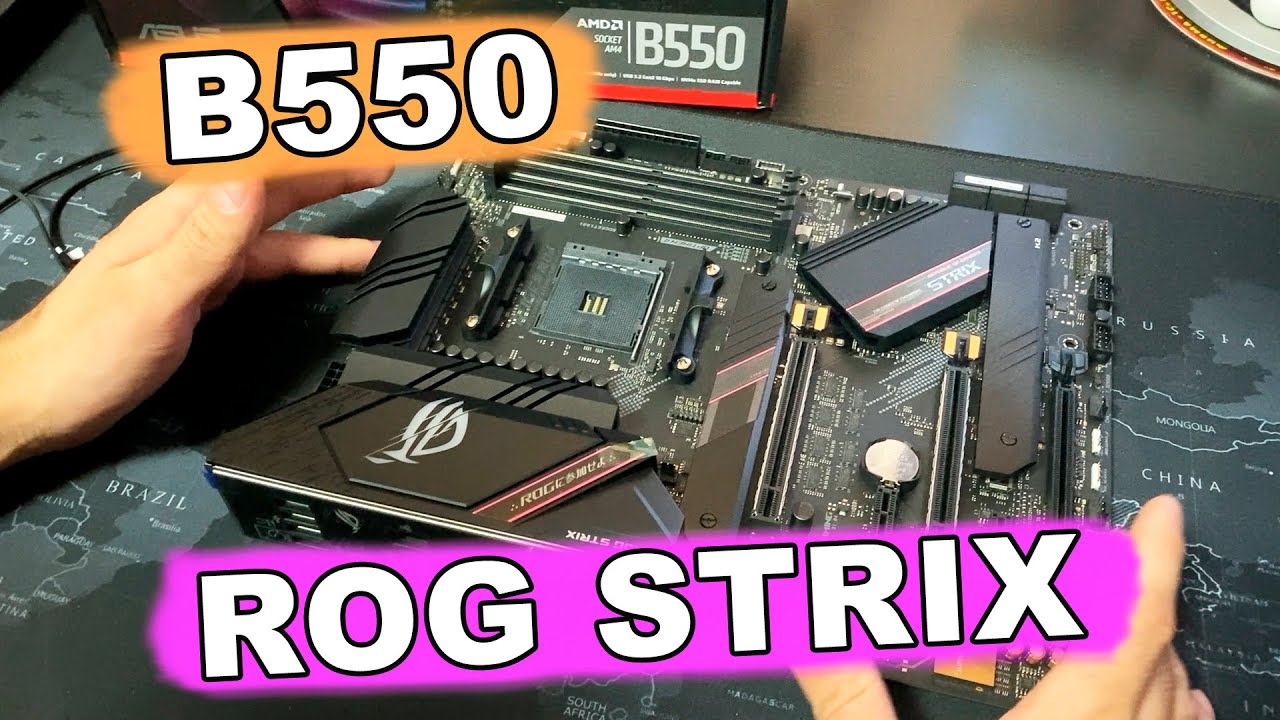 🖥 материнская плата ROG STRIX B550-E Gaming от ASUS