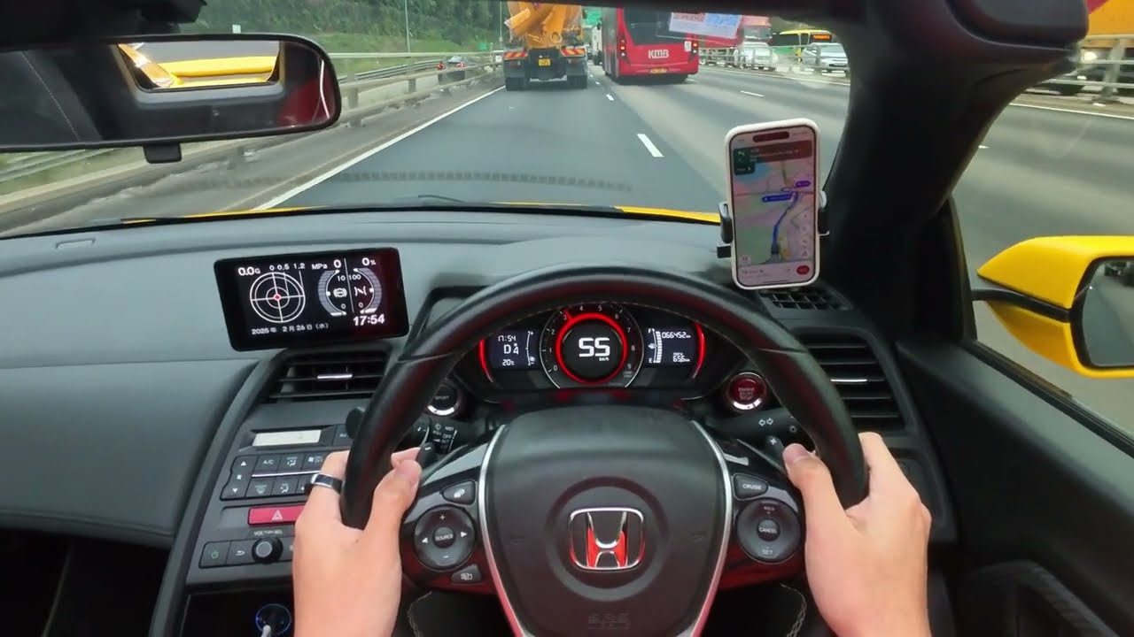 [POV ASMR] HK Wednesday Evening Drive | Honda S660 CVT