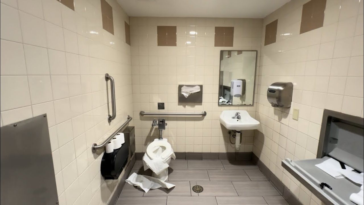 (Unrenovated) Walmart Family Restroom