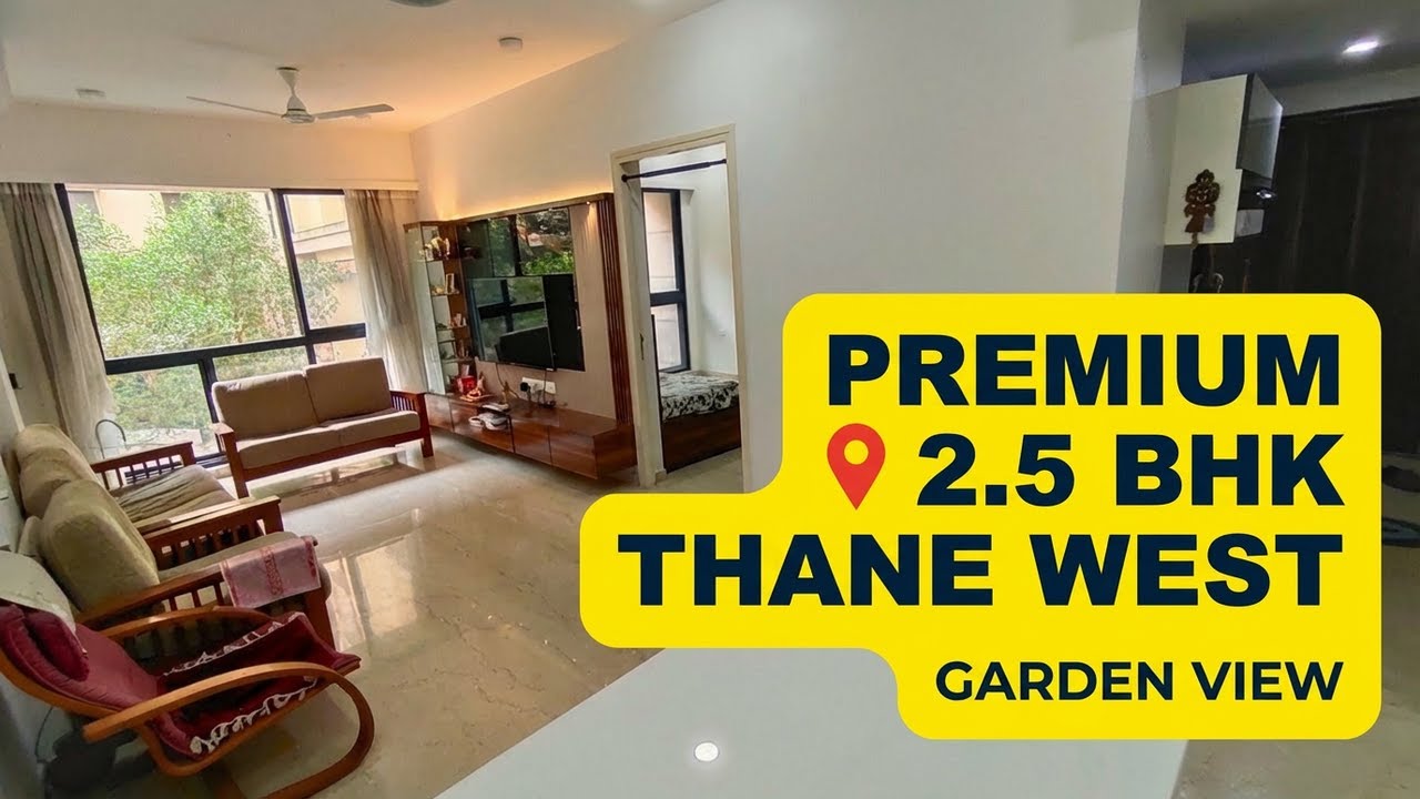 Premium 2.5 BHK in Lodha Sterling Thane W | Garden View
