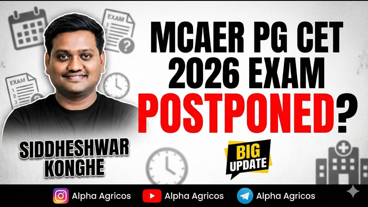 MCAER PG CET Exam Postponed ? | Team Alpha Coaching