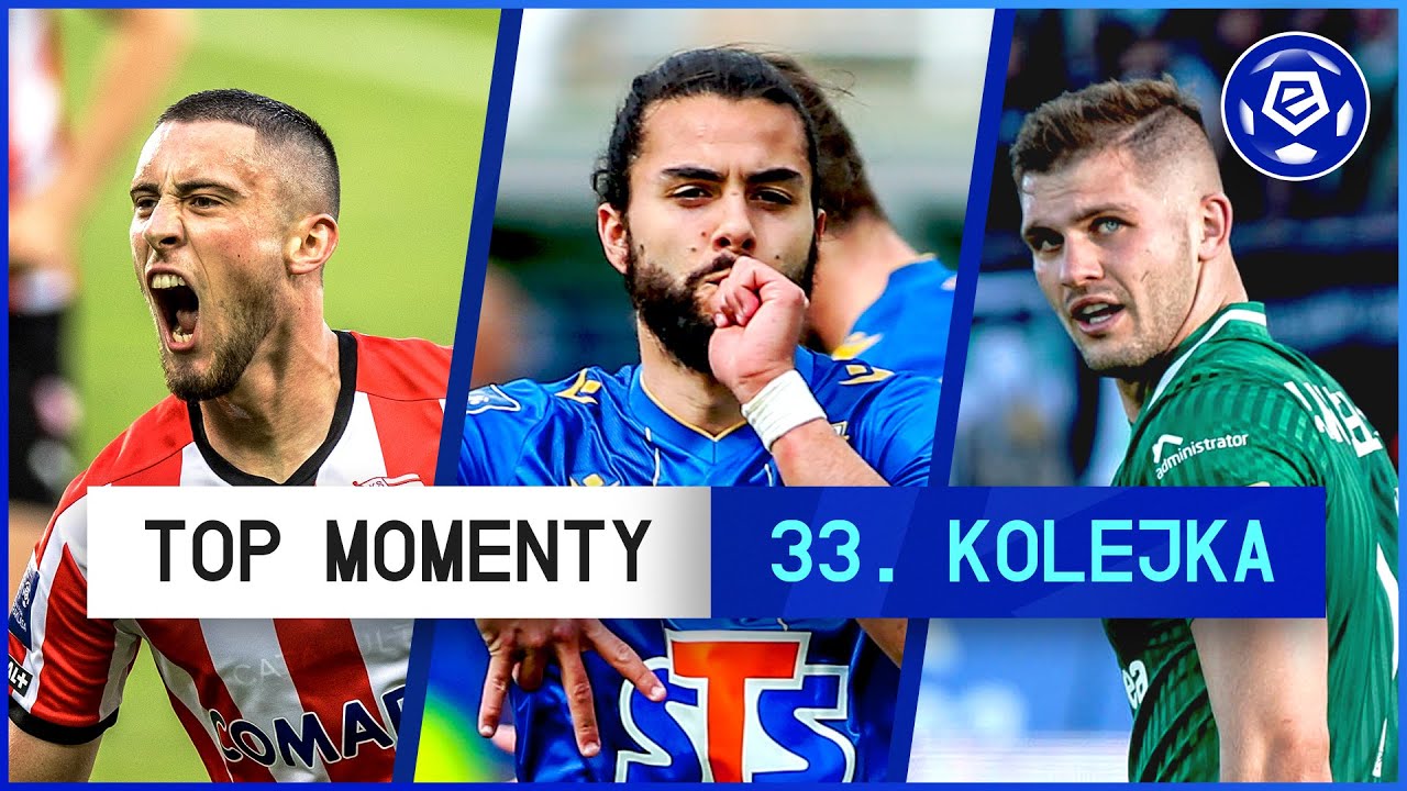 TOP MOMENTY 33. kolejki | Ekstraklasa | 2021/22 [Komentarz]