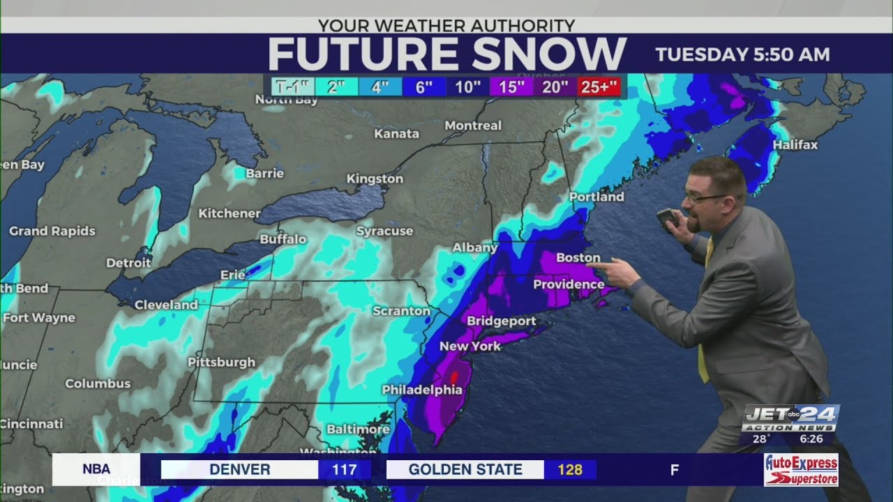 Craig's morning weather forecast