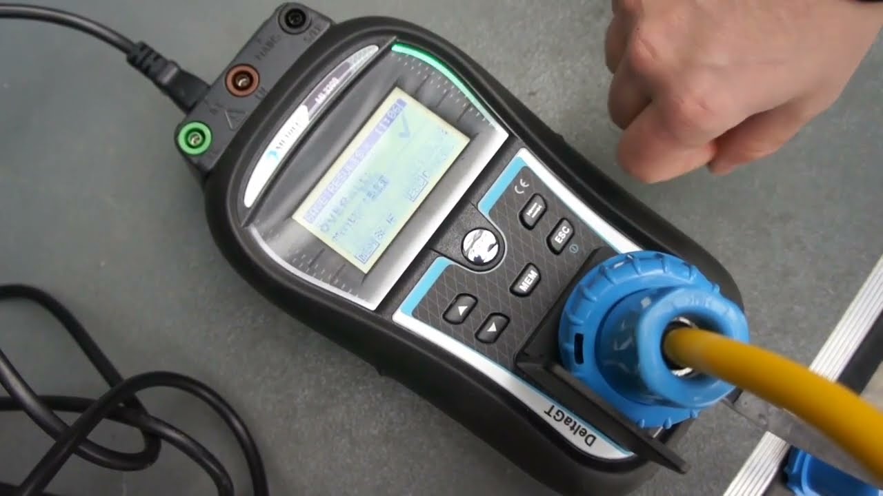 Metrel MI 3309 Delta PAT Tester Extension Cord Test