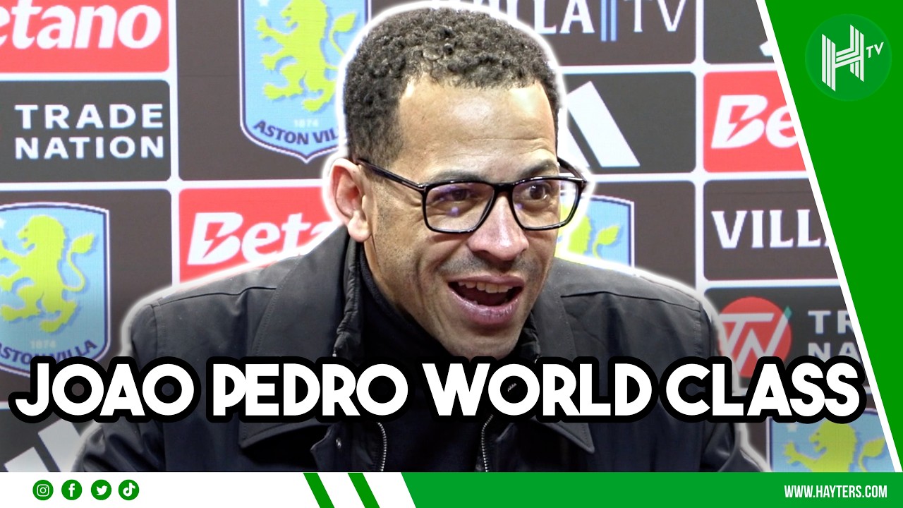 WORLD CLASS Joao Pedro! | Liam Rosenior | Aston Villa 1-4 Chelsea