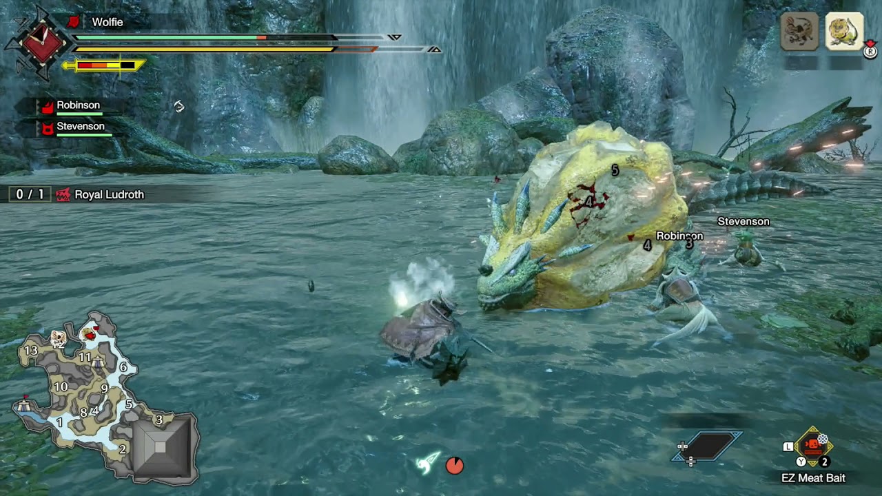Monster Hunter Rise: Royal Ludroth Hunt