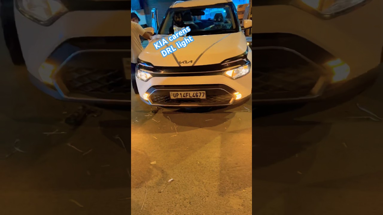 KIA carens front DRL light all cars DRL light available in Sonu car order now #explore #light #car