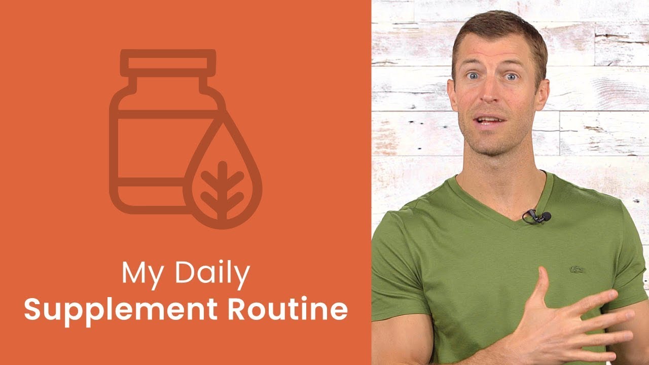 My Daily Supplement Routine | Dr. Josh Axe