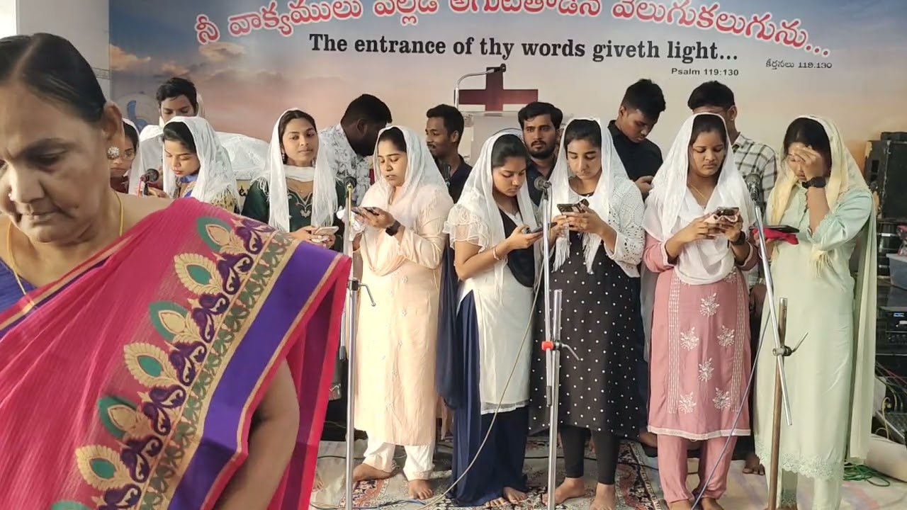 Prabhu Yesu Naa Rakshakaa..Telugu Christian song...vtbbc church Mumbai..1/3/2026