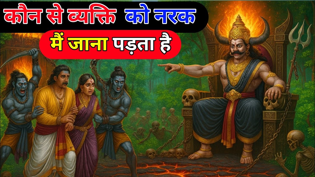 यमराज किस भेजते हैं नरक, 7 पाप जो सीधे नरक ले जाते हैं, कौन से हैं भाई पाप wise path gyaan 