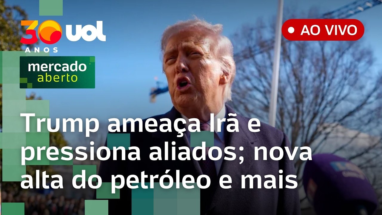 Petróleo perto de US$ 105 e tensão no Irã: Trump pressiona aliados; juros no Brasil e mais notícias