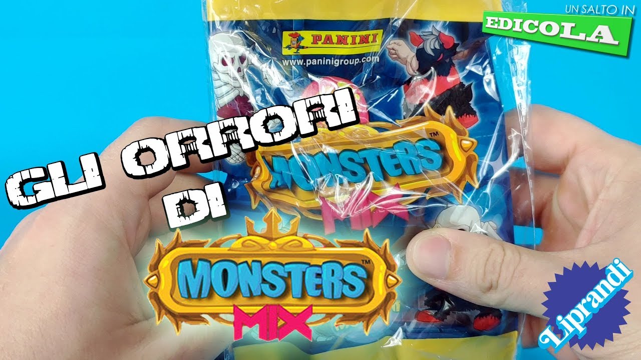 PANINI - MONSTERS MIX - UN SALTO IN EDICOLA
