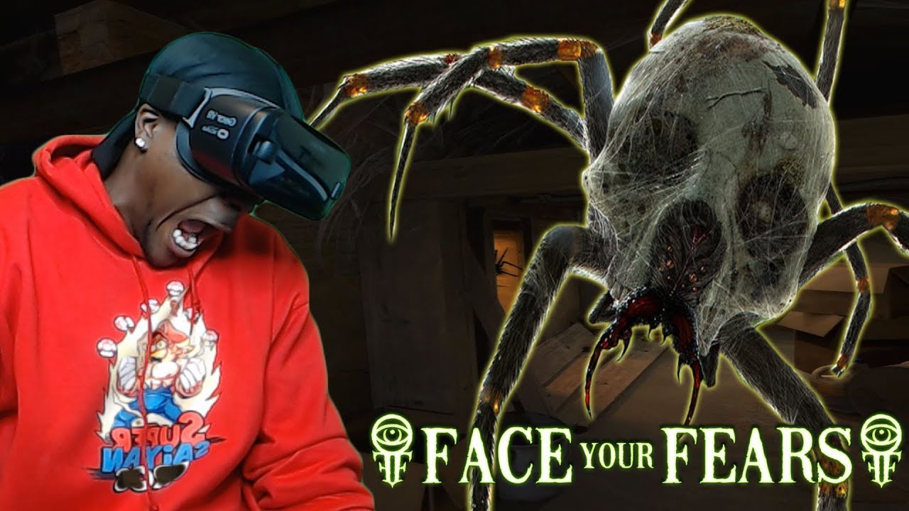 BEWARE ARACHNOPHOBES...DON'T LOOK AT IT |  Face Your Fears VR Creepy Crawlies