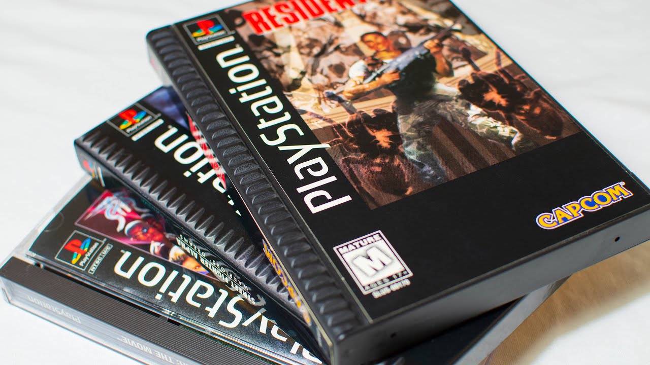 The 3 Different Types of Playstation Long Box Cases - COLLECTOR'S GUIDE