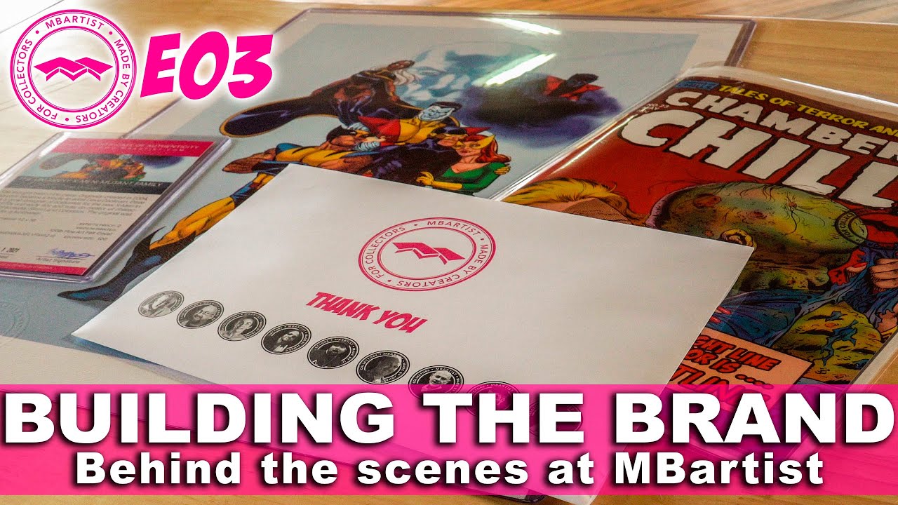 Behind the Scenes - MBartist Comic Art Agency Sending Love (and Samples!) to Local Comic Shops