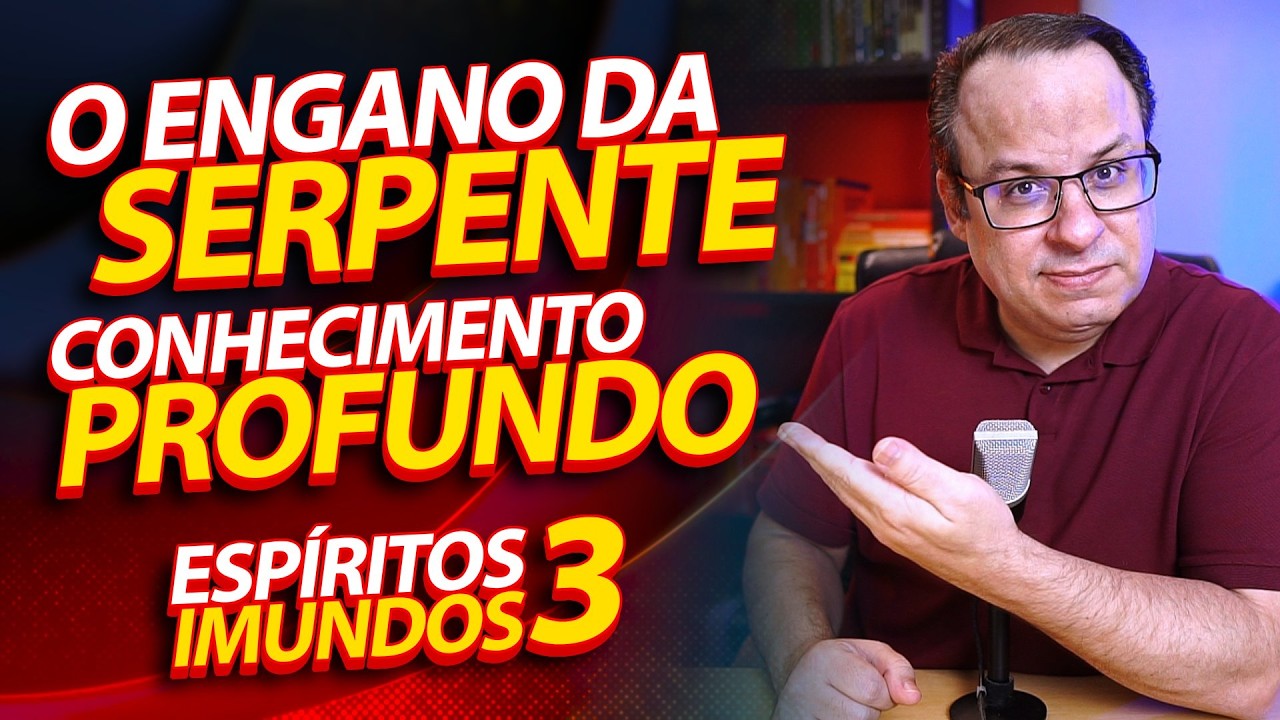 DEMÔNIOS (Parte 3) A essência do Engano Diabólico + O Diabo é um parasita da ordem de Deus.