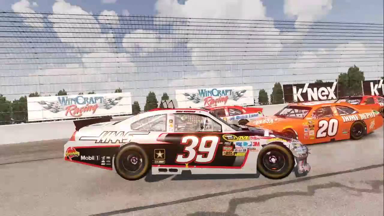 NASCAR The Game 2011 Flips and Crashes #2