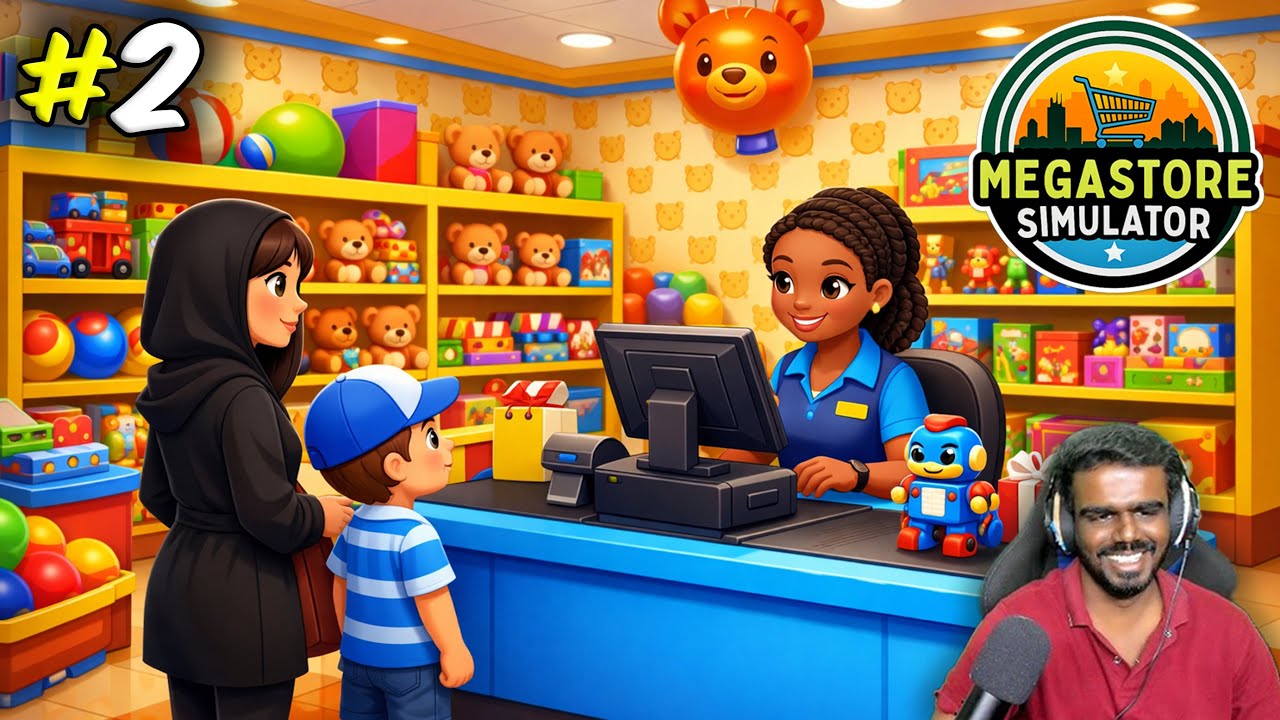 Megastore Simulator Gameplay Live on தமிழ். #2
