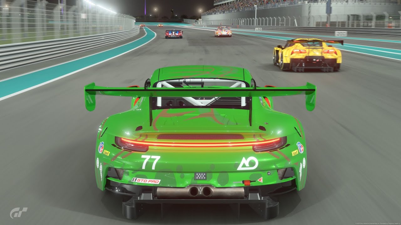 Gran Turismo 7 - Porsche 911 GT3 R (992) '22 | Yas Marina Circuit - Full Course