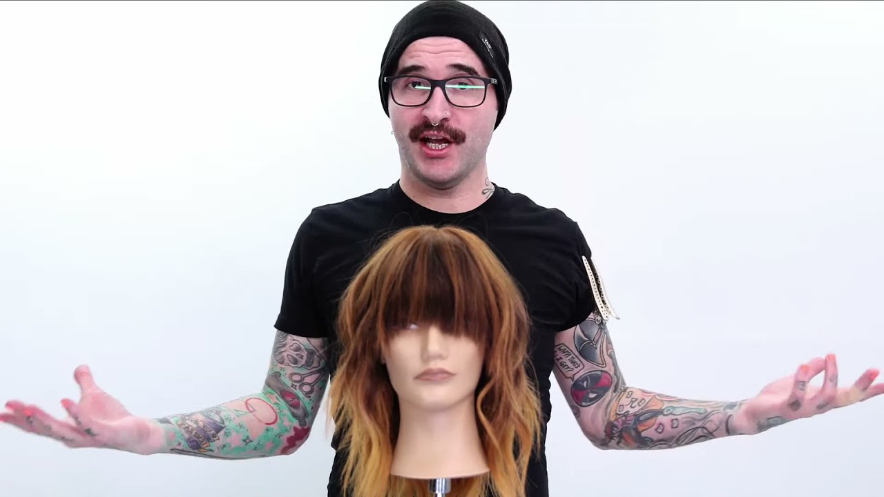 Perfect Fall Balayage Hair Color Technique w/ Bangs