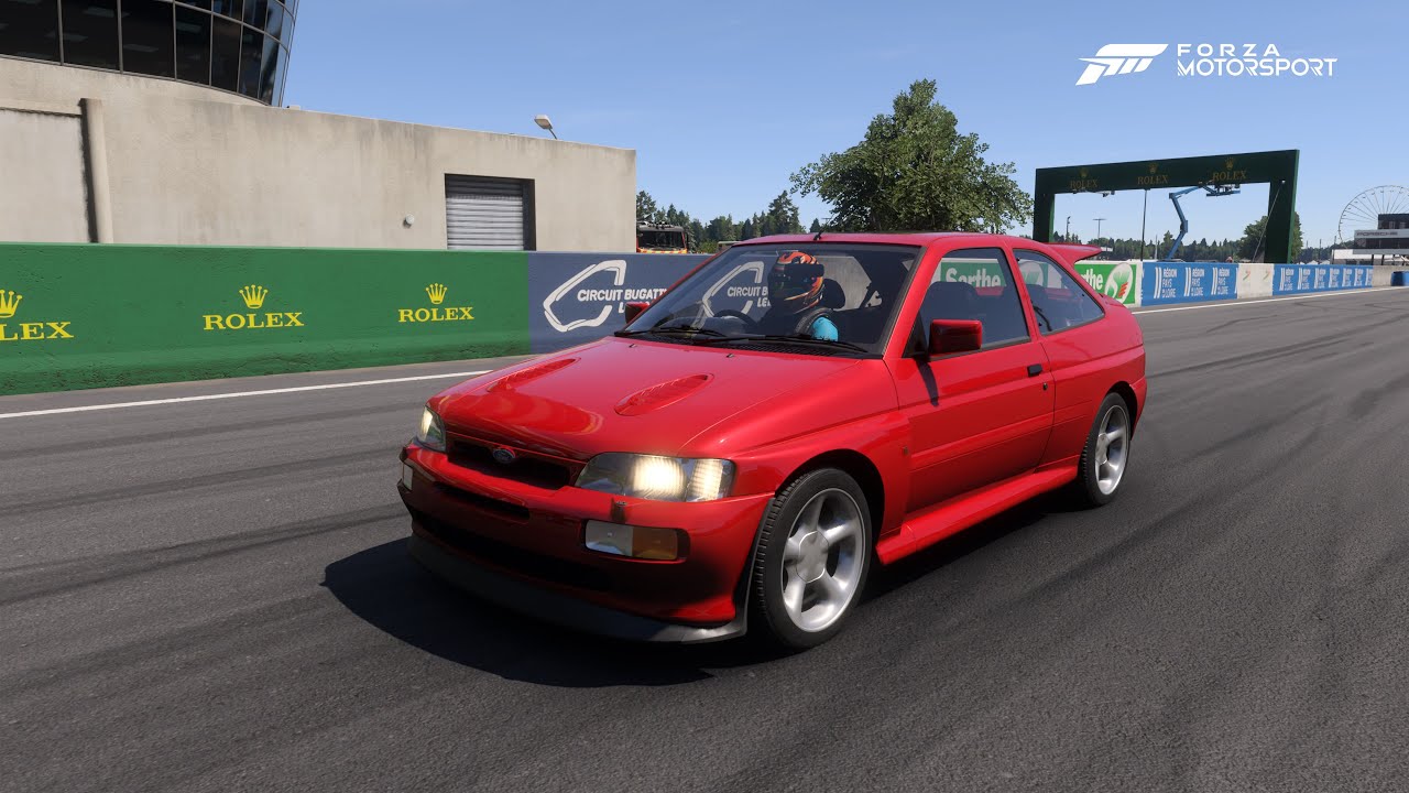 Forza Motorsport . Ford Escort RS Cosworth '1992' . Car Test Drive Burnout Speed Crash .