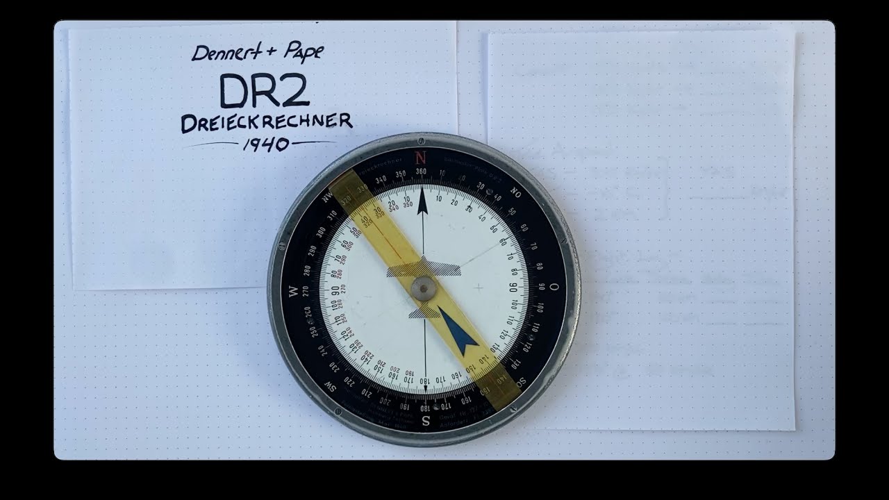 DR2 Dreieckrechner, Dennert & Pape (Part 2): Lightning fast flight planning