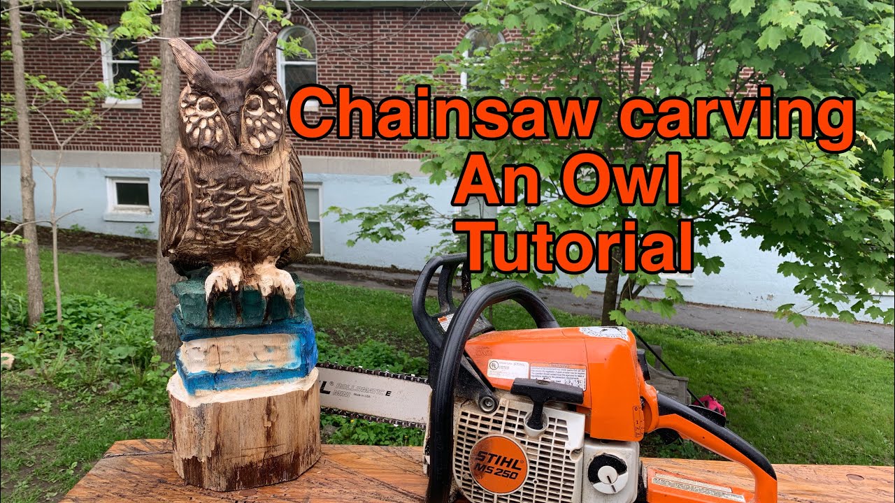 Learn to carve an owl ! Owl tutorial