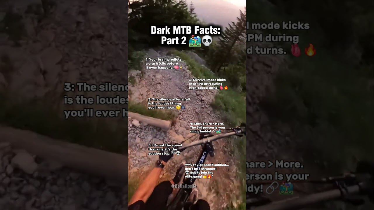 Dark MTB Facts 😱🫣 