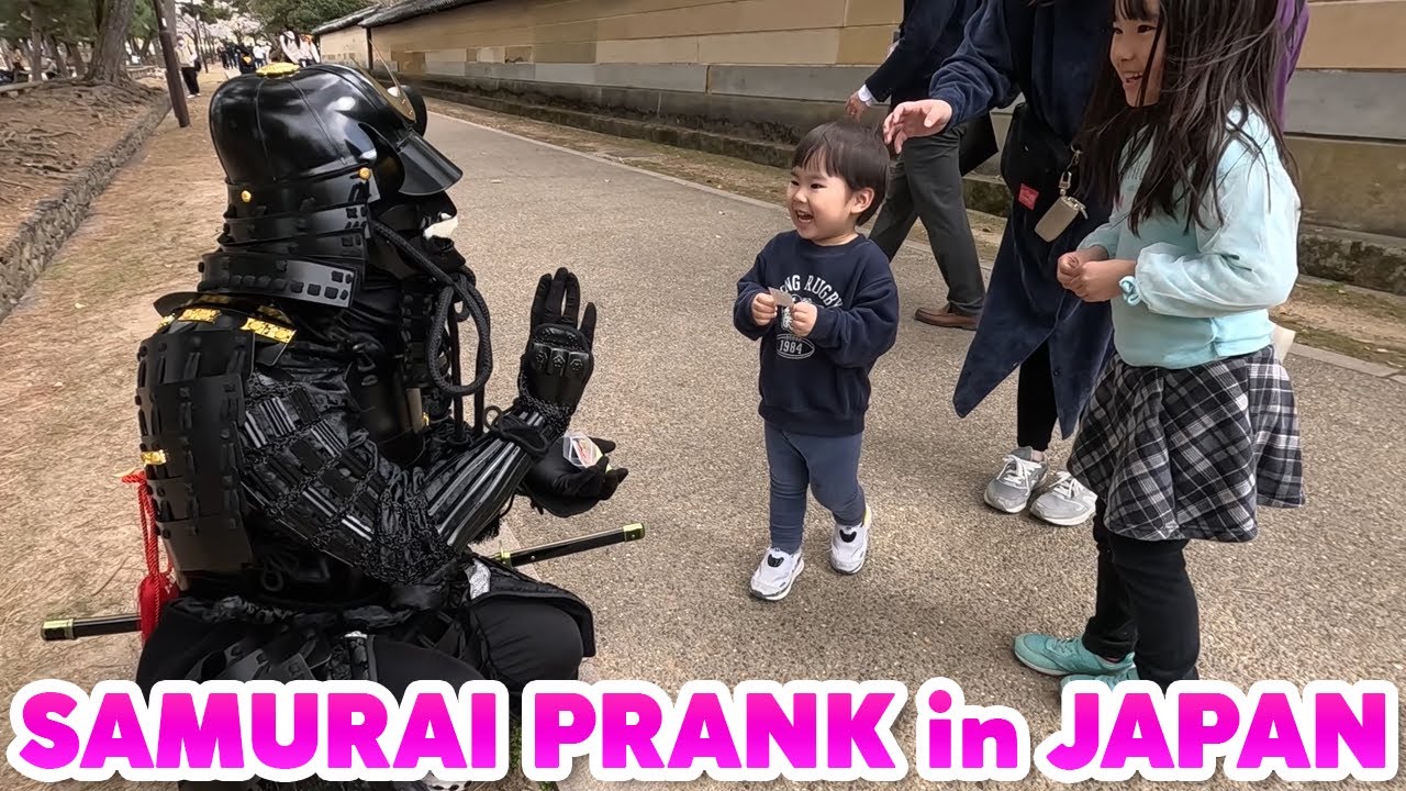 【🇯🇵】SAMURAI Mannequin Prank in JAPAN (Osaka, Nara) #24