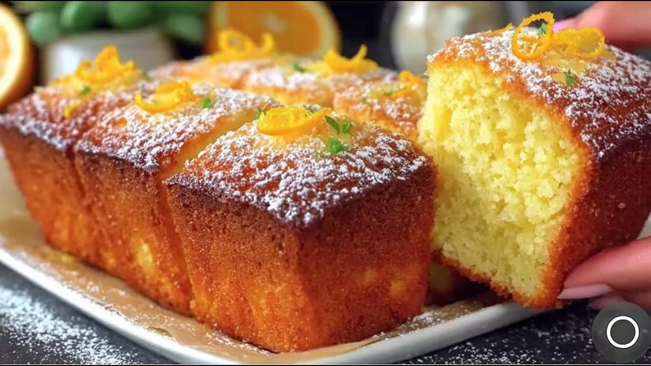 🍊 Best ORANGE YOGURT Cake Ever Made! Family CAN'T STOP