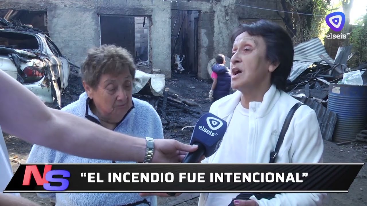 Incendio en el barrio Arrayanes: Familia asegura que el fuego fue intencional