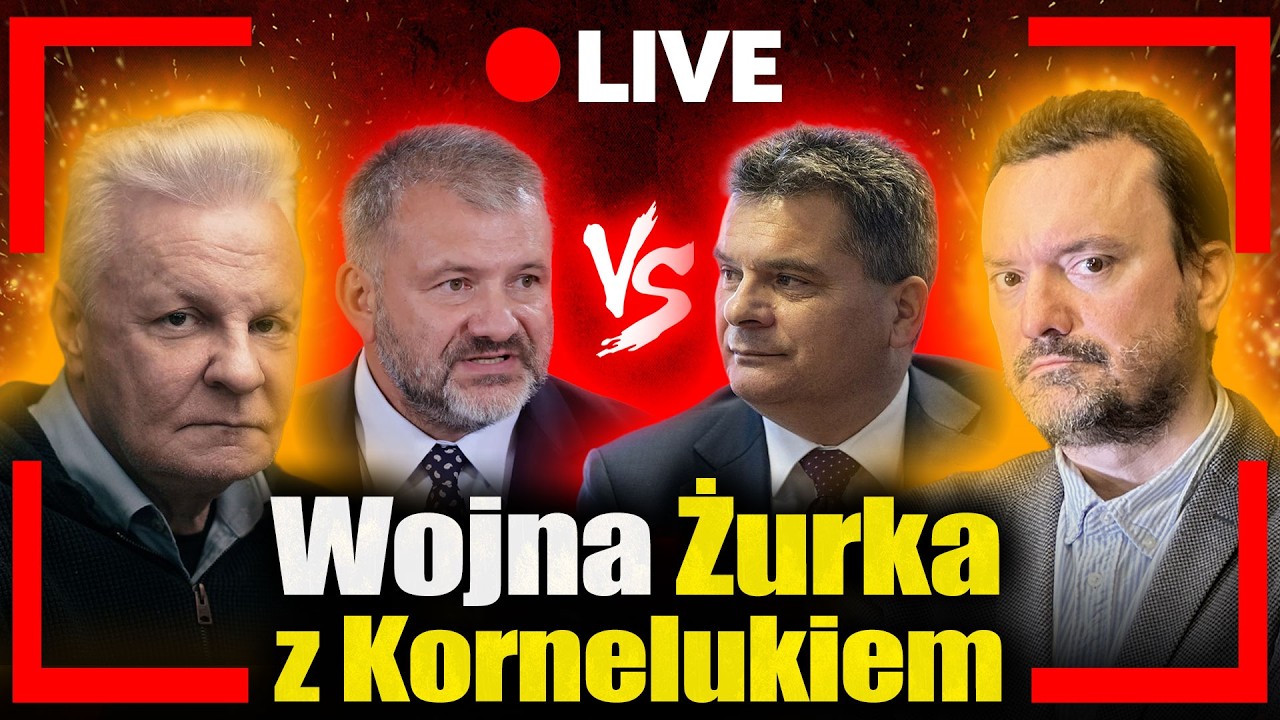 [LIVE] Wojna Żurka z Kornelukiem.Jan Piński i Tomasz Szwejgiert na żywo
