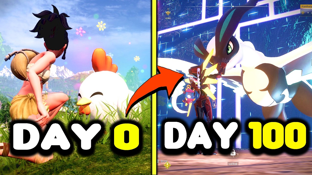 I spent 100 Days in Palworld 1.0! Here's what happened...