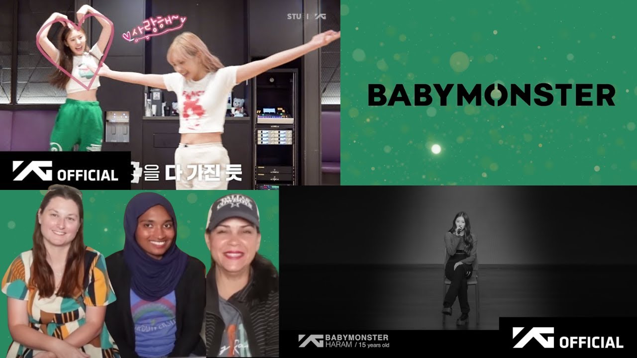BABYMONSTER (#1) - HARAM (Live Performance) | Character Playlist | REACTION!!!