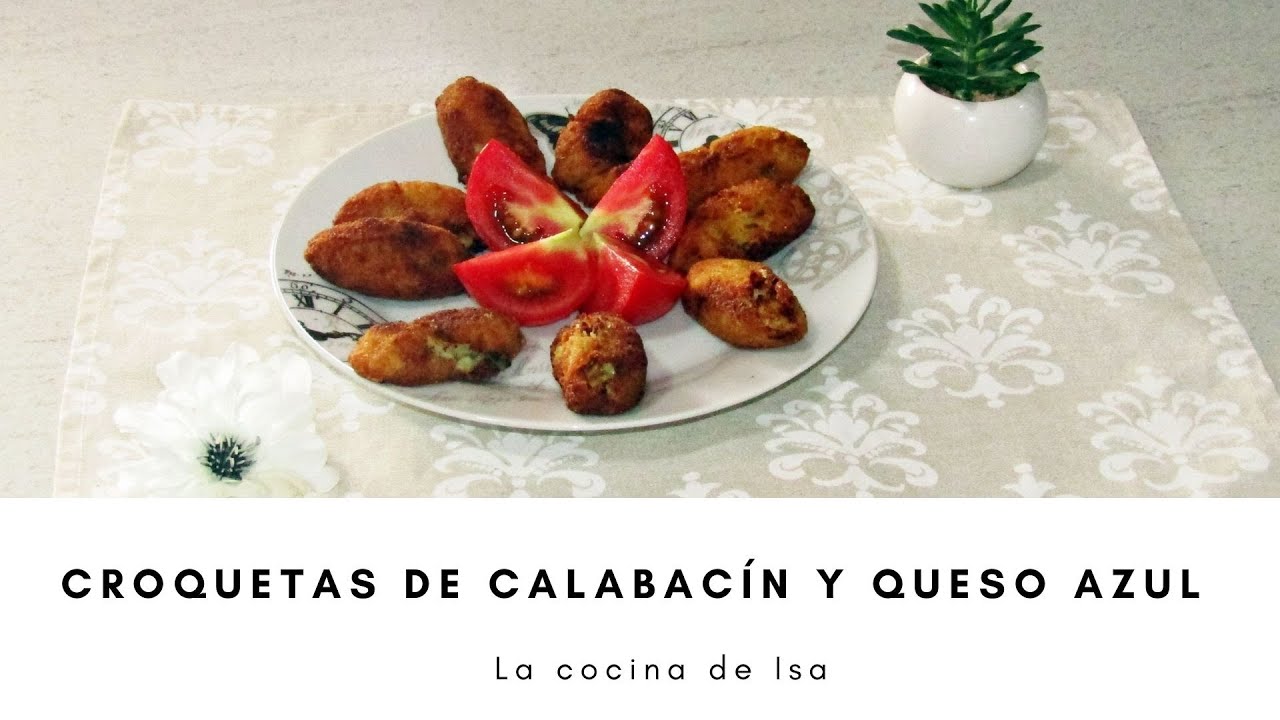 CROQUETAS de CALABACÍN  y QUESO AZUL SUPER RICAS y FACILES | La cocina de Isa